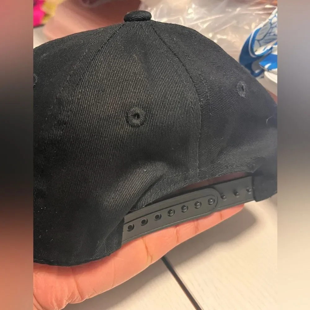 Knuckleheads Black Logo Toddler Boy Trucker Hat Sz S (12- 24m)
